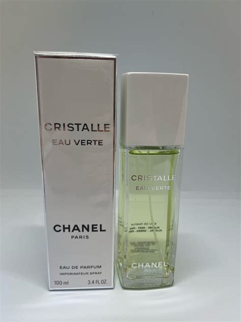 chanel crystal eau de parfum|chanel cristalle eau verte 100ml.